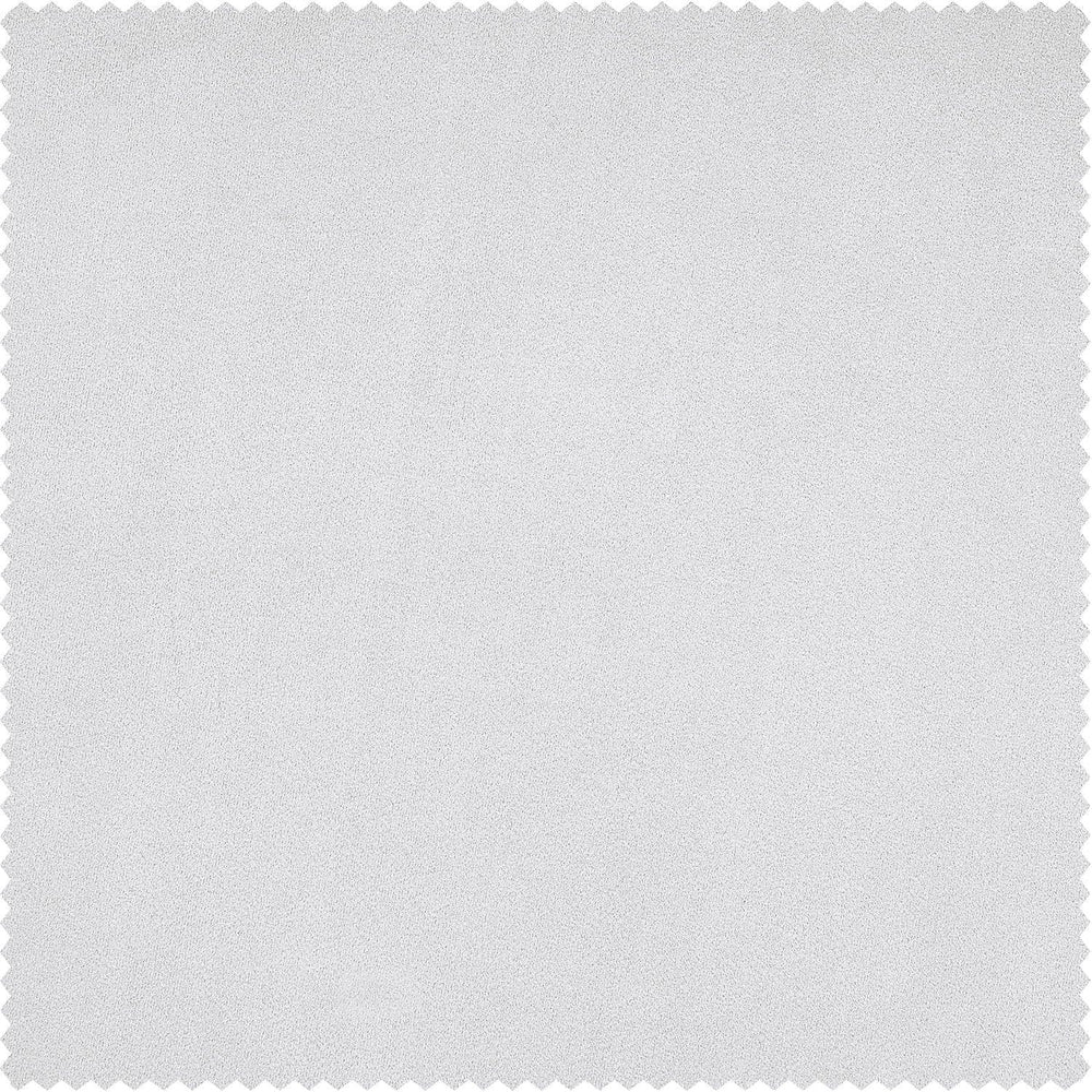 Pillow White Heritage Plush Velvet Swatch - HalfPriceDrapes.com