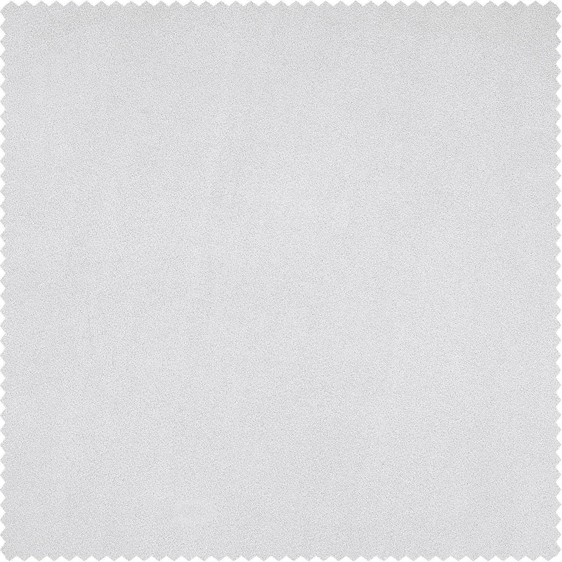 Pillow White Heritage Plush Velvet Custom Curtain - HalfPriceDrapes.com