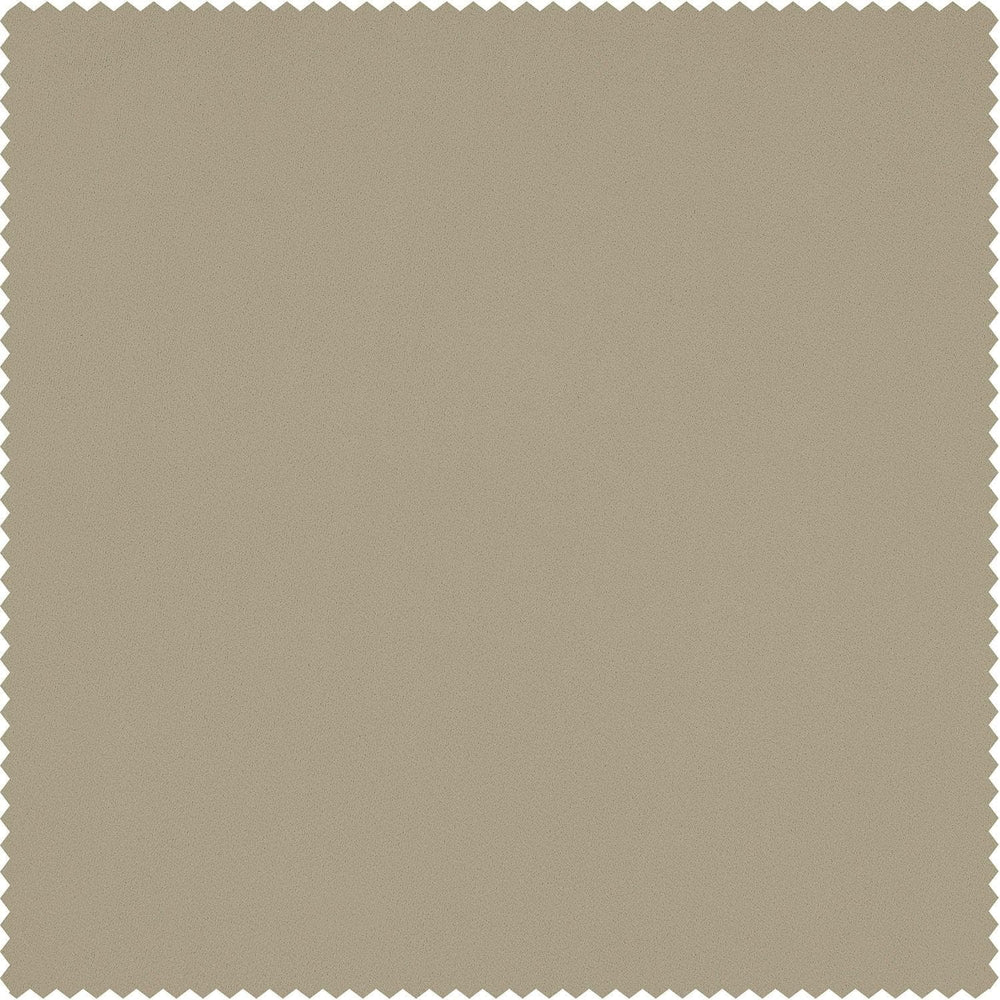 Light Beige Heritage Plush Velvet Custom Curtain - HalfPriceDrapes.com