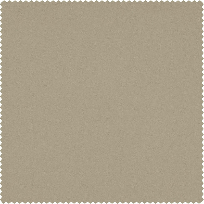 Light Beige Heritage Plush Velvet Custom Curtain - HalfPriceDrapes.com