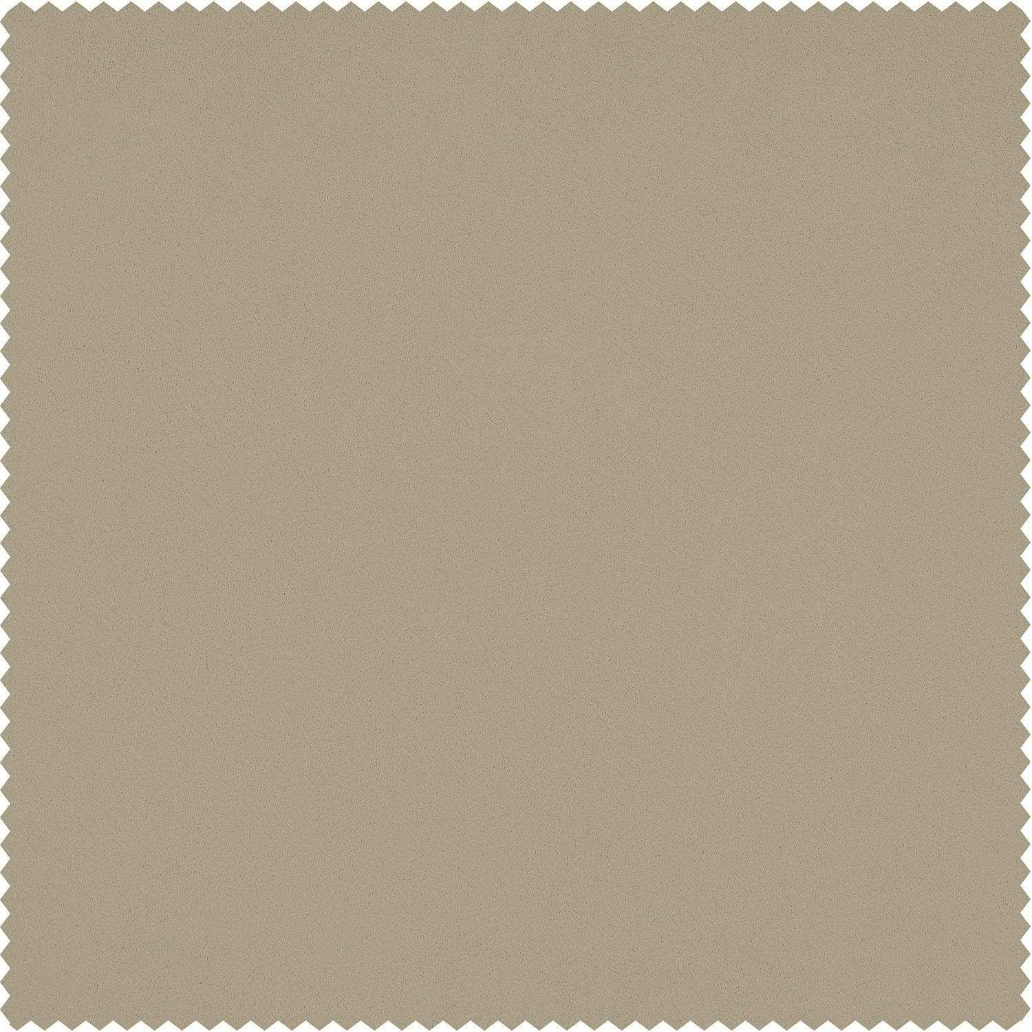 Light Beige Heritage Plush Velvet Swatch - HalfPriceDrapes.com