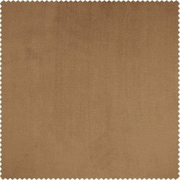 Spiced Rum Heritage Plush Velvet Custom Curtain - HalfPriceDrapes.com