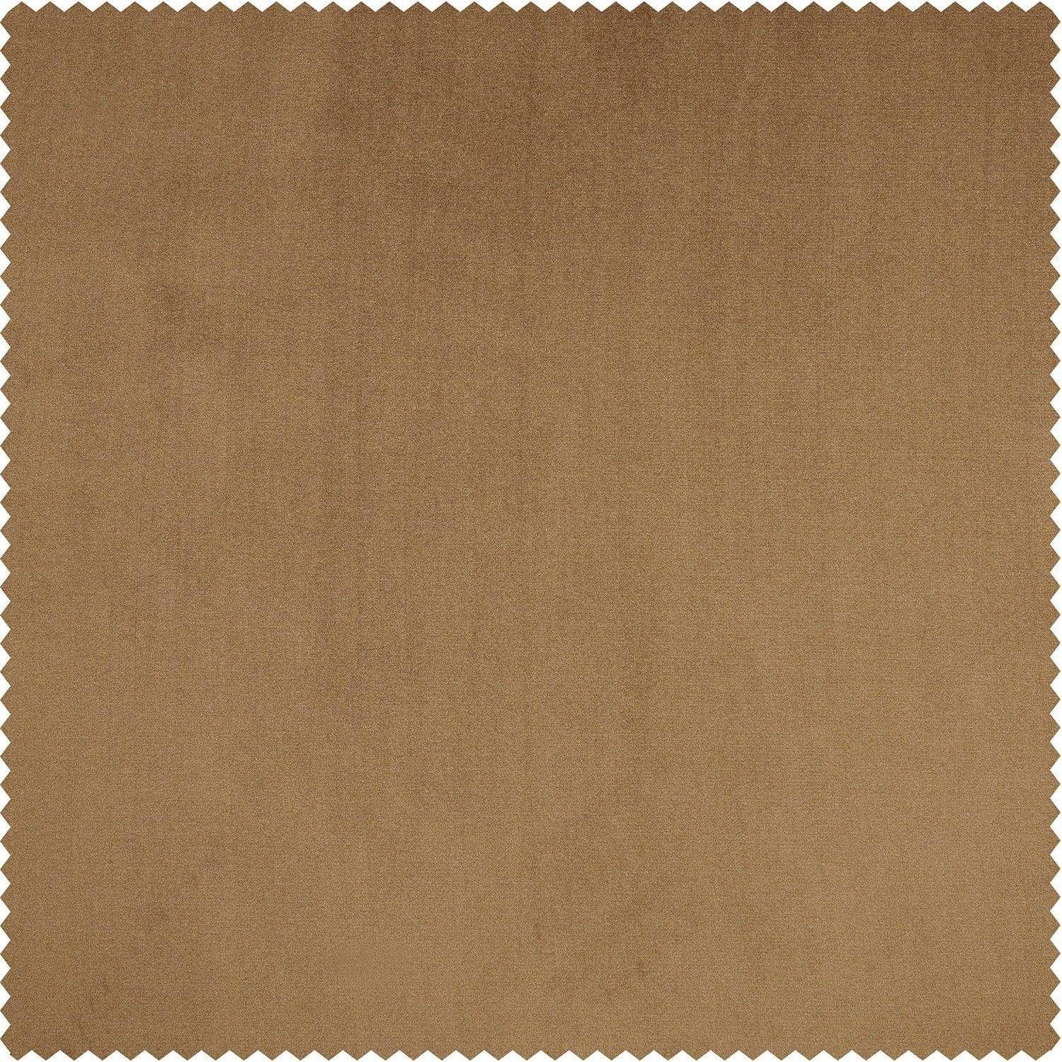 Spiced Rum Heritage Plush Velvet Swatch - HalfPriceDrapes.com