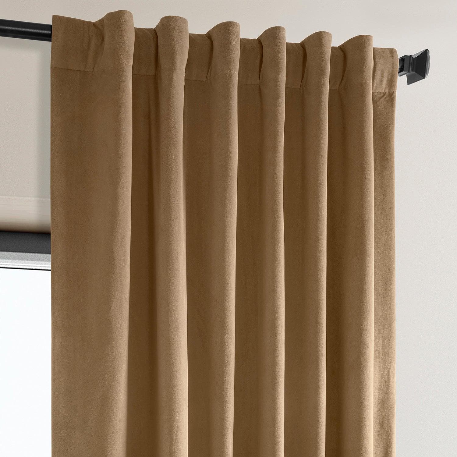Spiced Rum Heritage Plush Velvet Curtain - HalfPriceDrapes.com