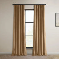 Spiced Rum Heritage Plush Velvet Curtain - HalfPriceDrapes.com
