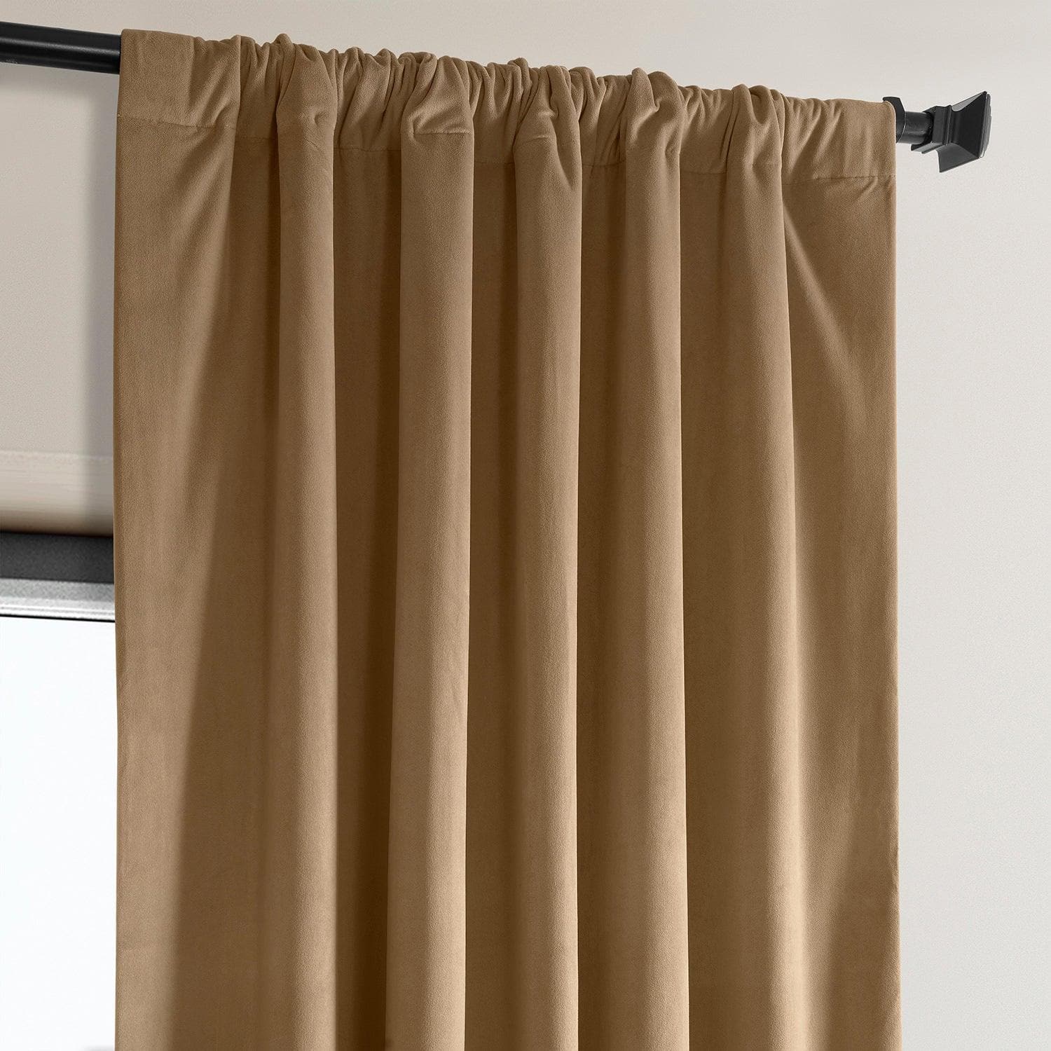 Spiced Rum Heritage Plush Velvet Curtain - HalfPriceDrapes.com