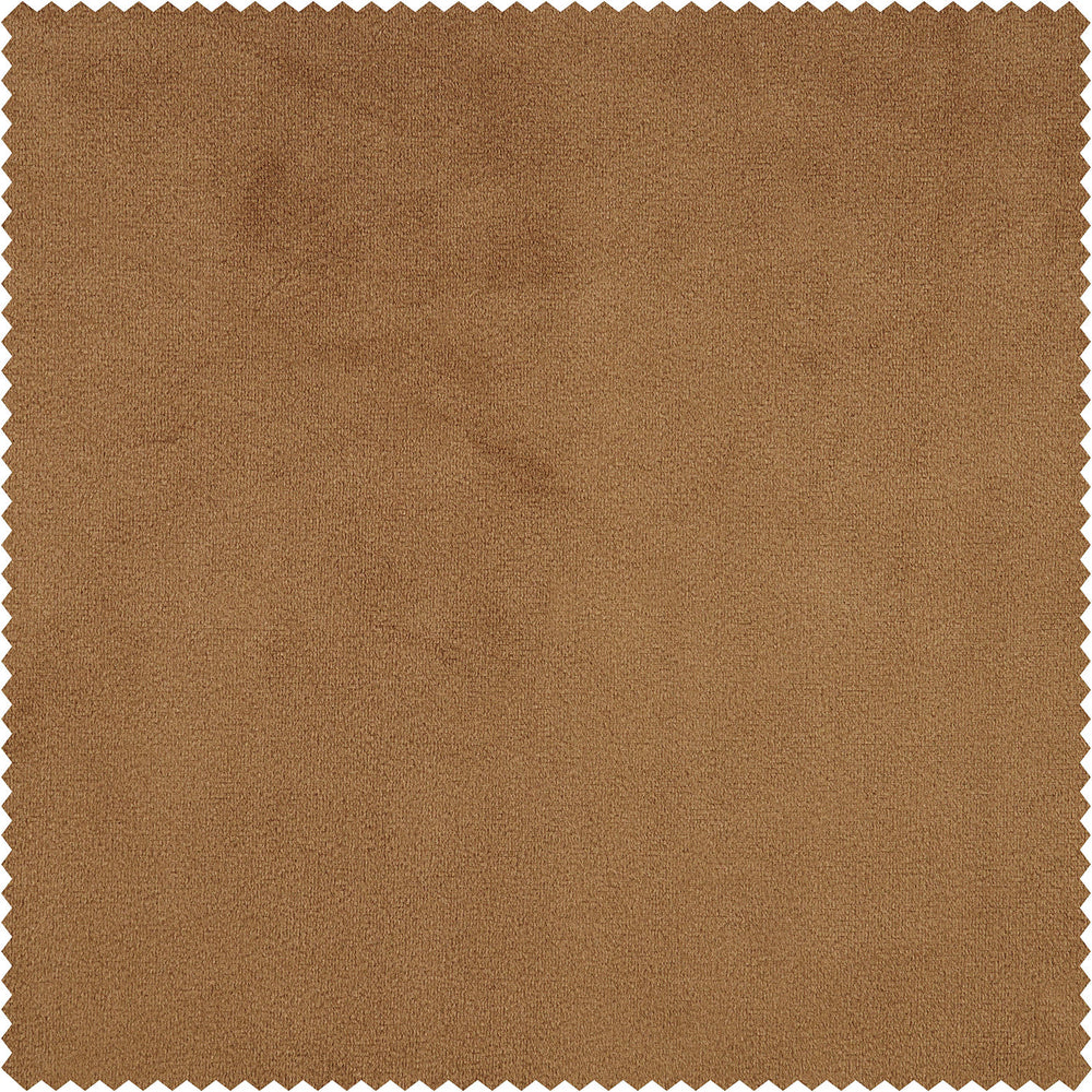 Spiced Rum Heritage Plush Velvet Custom Curtain