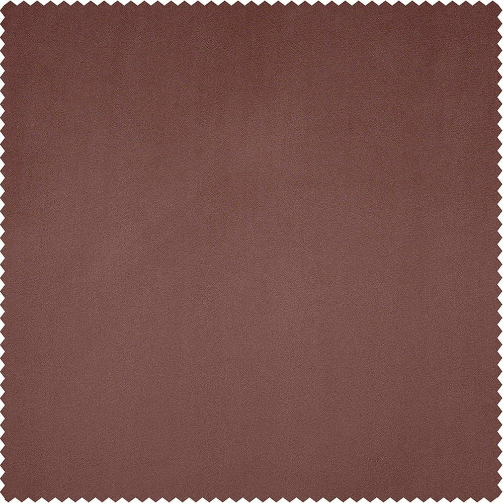 Wild Rose Heritage Plush Velvet Custom Curtain - HalfPriceDrapes.com