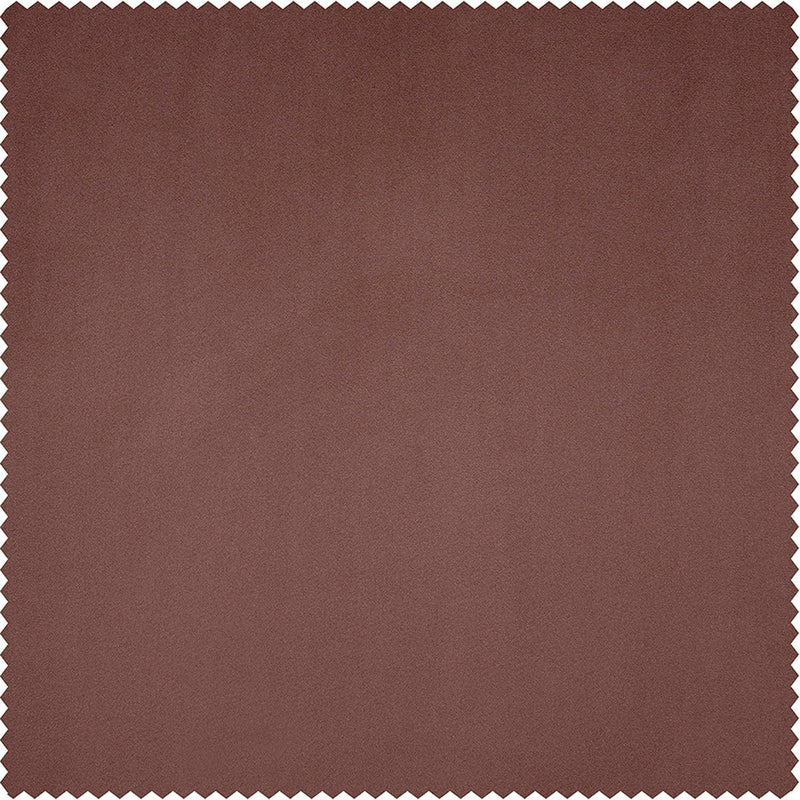 Wild Rose Heritage Plush Velvet Custom Curtain - HalfPriceDrapes.com