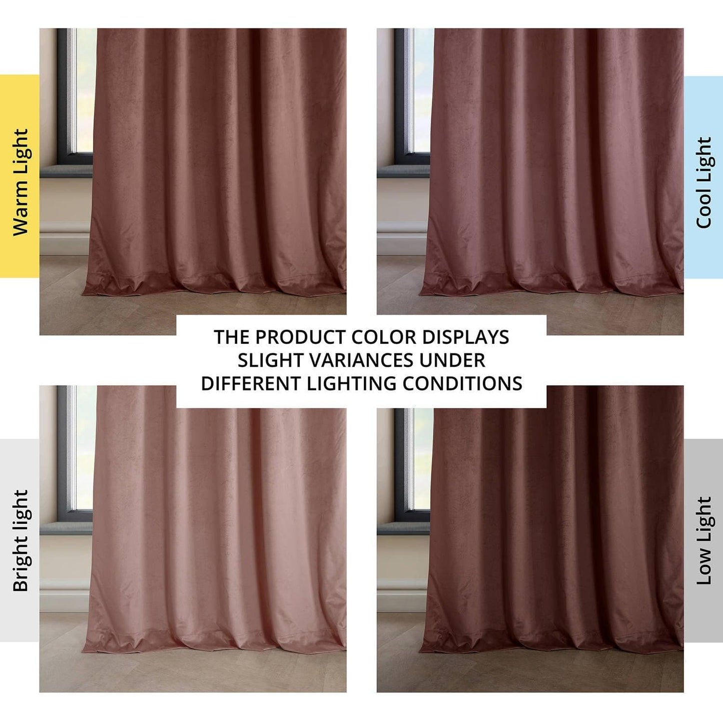 Wild Rose Heritage Plush Velvet Curtain - HalfPriceDrapes.com