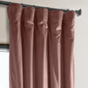 Wild Rose Heritage Plush Velvet Curtain - HalfPriceDrapes.com