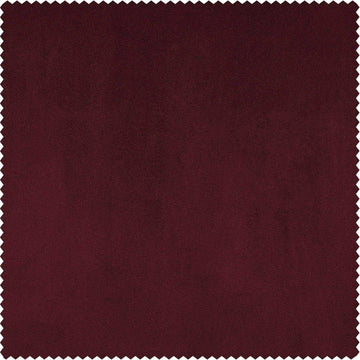 Dark Merlot Heritage Plush Velvet Custom Curtain - HalfPriceDrapes.com