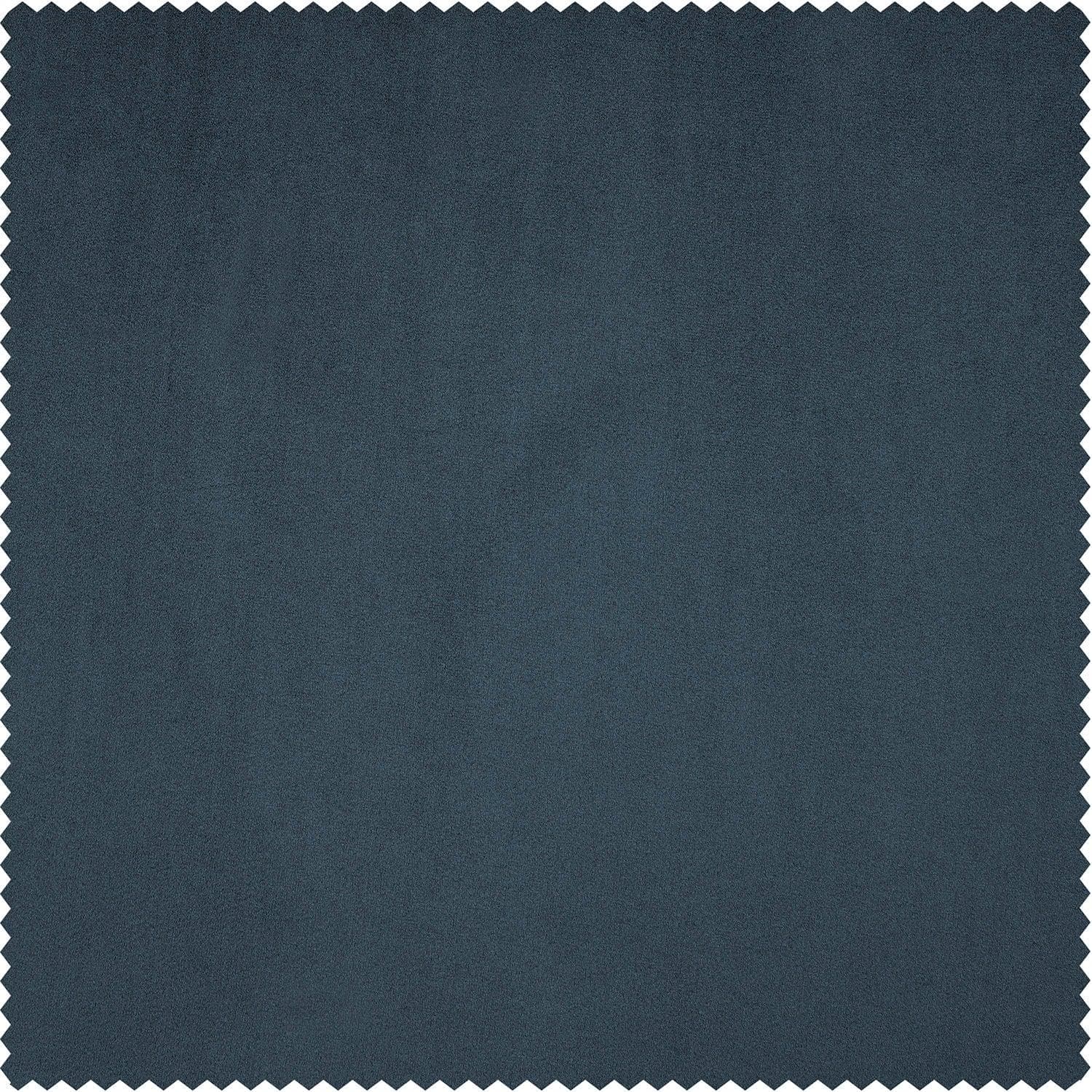 London Blue Heritage Plush Velvet Cushion Covers - Pair