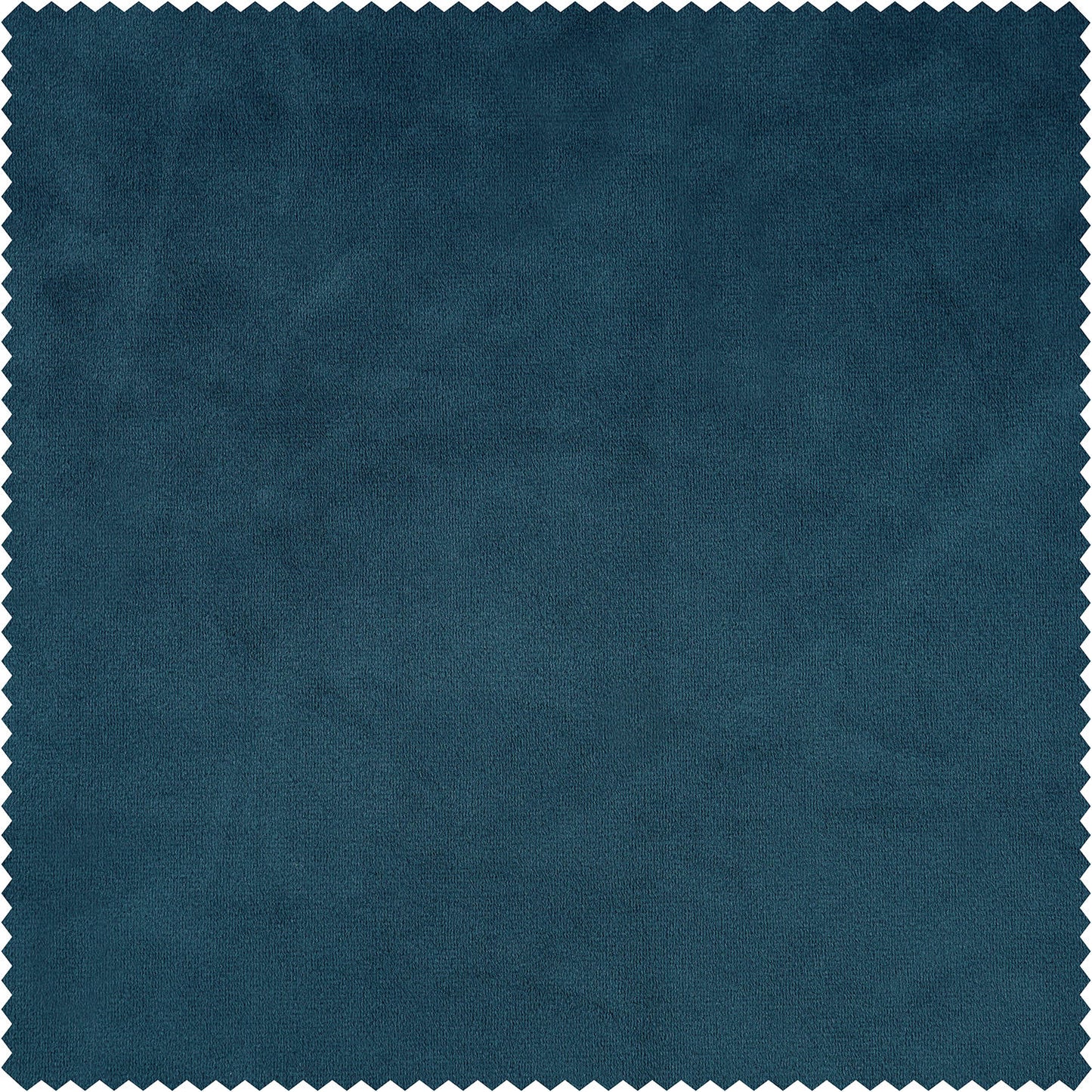 Avalon Blue Heritage Plush Velvet Custom Curtain