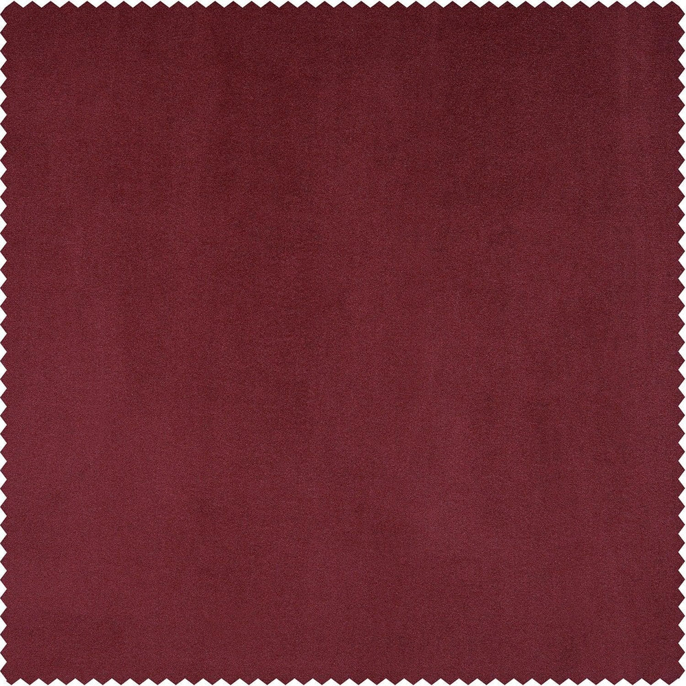 Cinema Red Heritage Plush Velvet Custom Curtain - HalfPriceDrapes.com