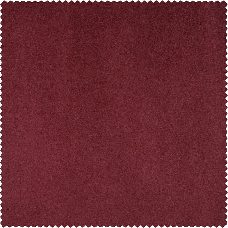 Cinema Red Heritage Plush Velvet Custom Curtain - HalfPriceDrapes.com