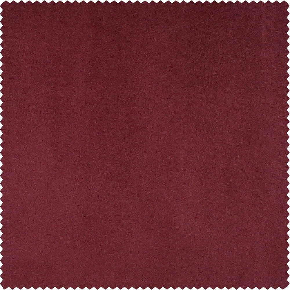 Cinema Red Heritage Plush Velvet Swatch - HalfPriceDrapes.com