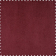 Cinema Red Heritage Plush Velvet Cushion Covers - Pair