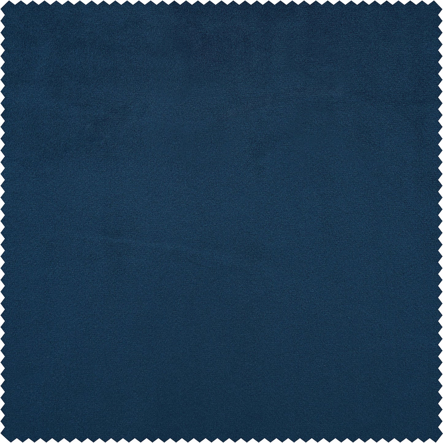Eternal Blue Heritage Plush Velvet Custom Curtain
