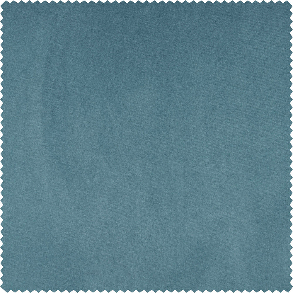 Denmark Blue Heritage Plush Velvet Swatch