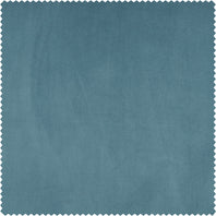 Denmark Blue Heritage Plush Velvet Swatch