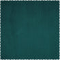 Deep Sea Teal Heritage Plush Velvet Roman Shade