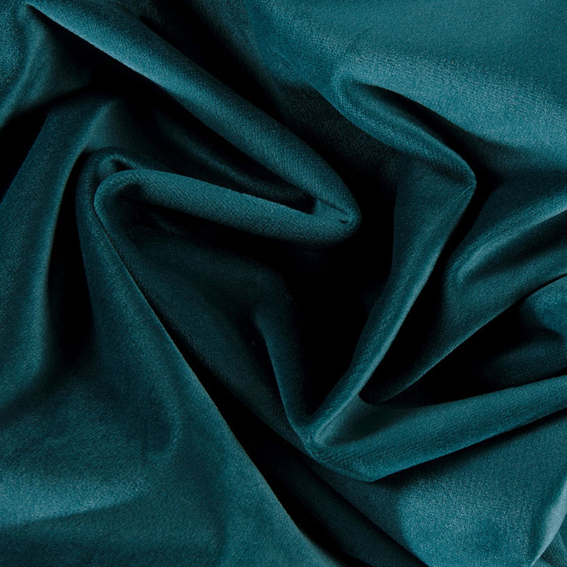 Teal Curtains Elevated