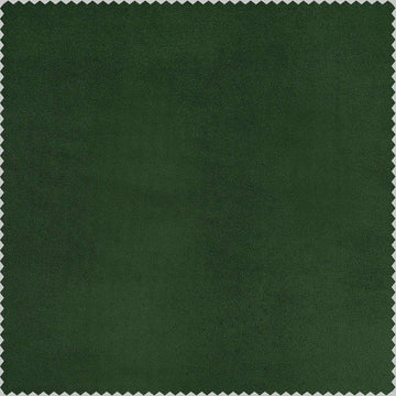 Eden Green Heritage Plush Velvet Custom Curtain