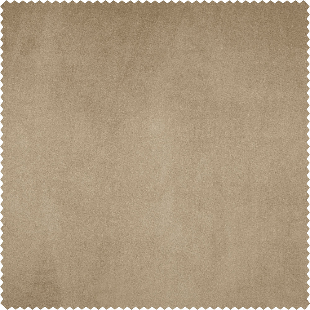 Museum Taupe Heritage Plush Velvet Swatch