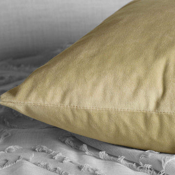 Western Tan Heritage Plush Velvet Cushion Covers - Pair - HalfPriceDrapes.com
