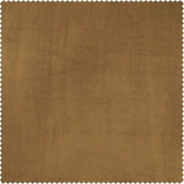 Retro Gold Heritage Plush Velvet Custom Curtain - HalfPriceDrapes.com