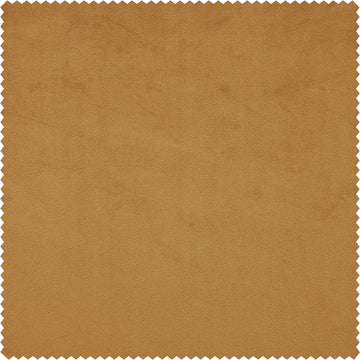 Retro Gold Heritage Plush Velvet Swatch