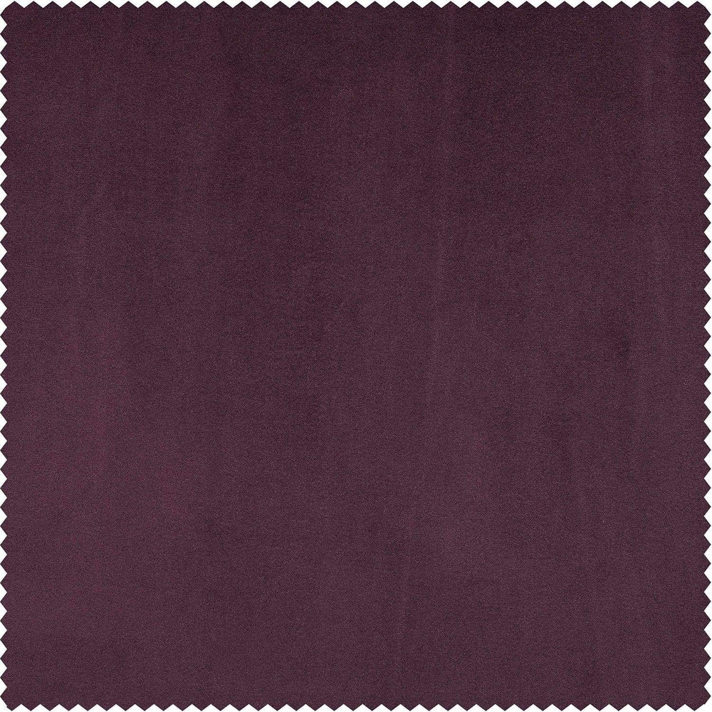 Winter Plum Heritage Plush Velvet Swatch - HalfPriceDrapes.com