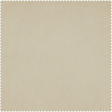 Au Lait Crème Heritage Plush Velvet Custom Curtain - HalfPriceDrapes.com