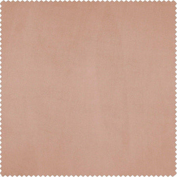 Peach Blossom Heritage Plush Velvet Custom Curtain - HalfPriceDrapes.com