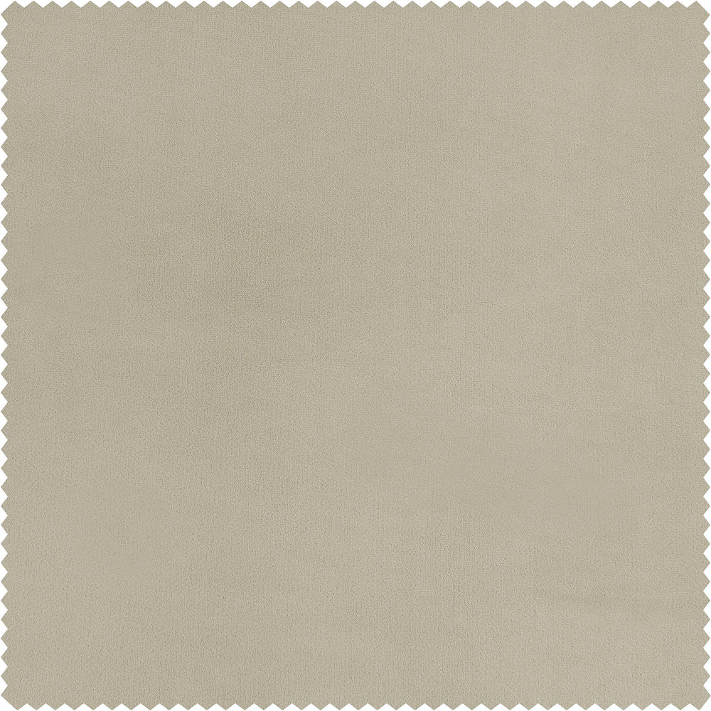 Macchiato Beige Heritage Plush Velvet Swatch