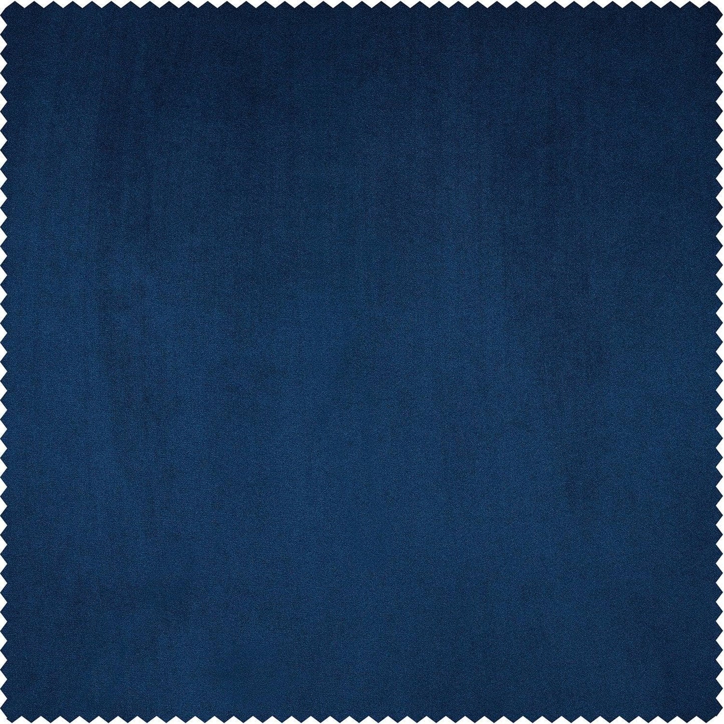 Pisces Blue Heritage Plush Velvet Custom Curtain - HalfPriceDrapes.com