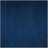 Pisces Blue Heritage Plush Velvet Swatch - HalfPriceDrapes.com