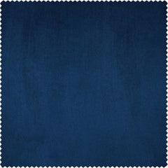 Pisces Blue Heritage Plush Velvet Room Darkening Curtain