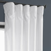 White Heritage Plush Velvet Curtain - HalfPriceDrapes.com