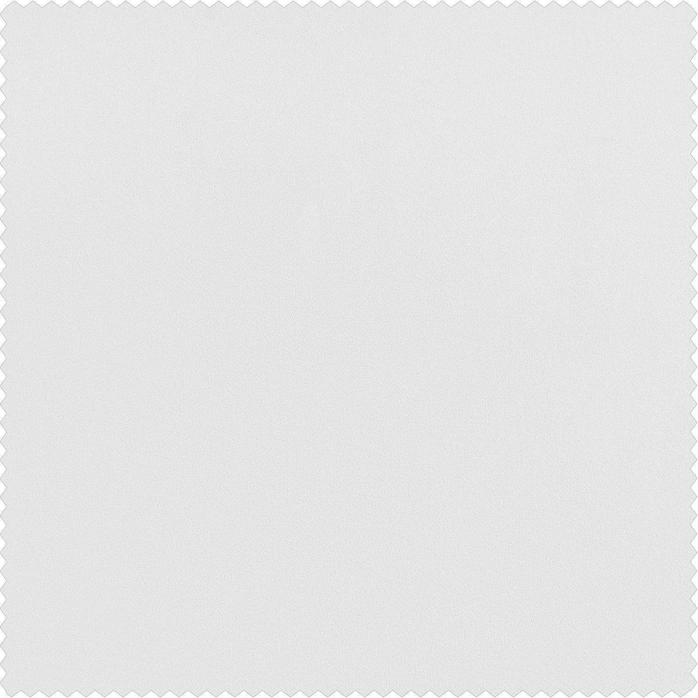 White Heritage Plush Velvet Swatch - HalfPriceDrapes.com