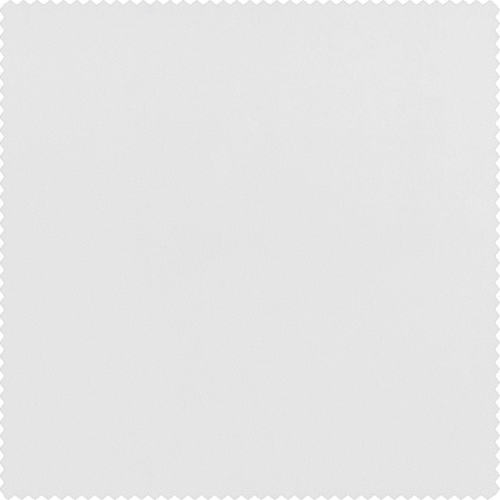 White Heritage Plush Velvet Custom Curtain - HalfPriceDrapes.com