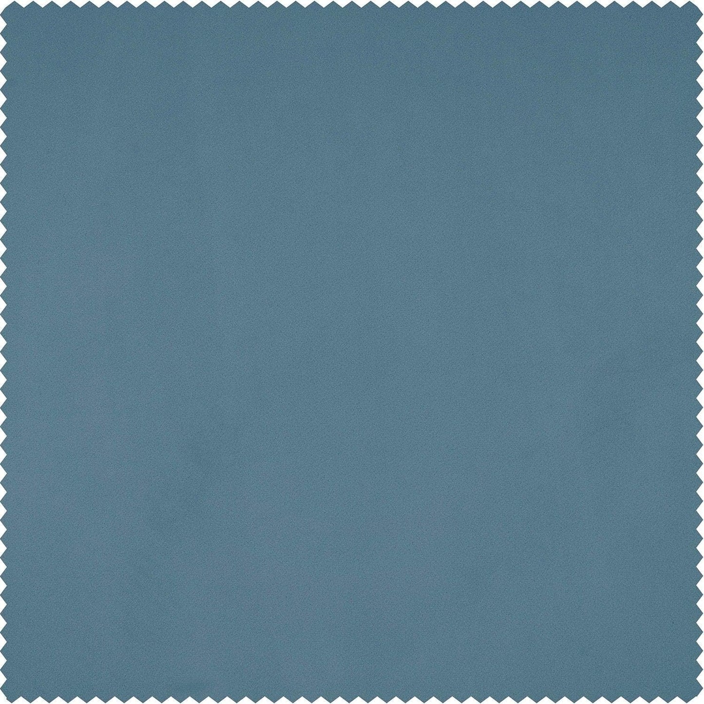 Light Blue Heritage Plush Velvet Custom Curtain - HalfPriceDrapes.com