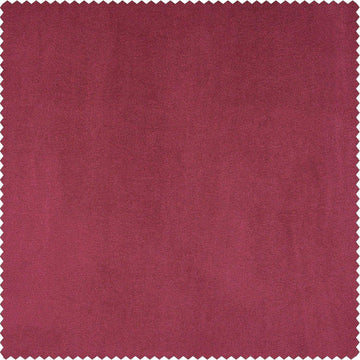 Dark Pink Heritage Plush Velvet Swatch - HalfPriceDrapes.com