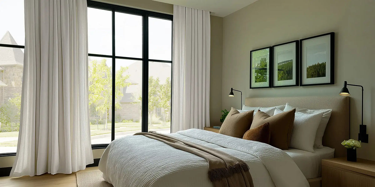 Contemporary Bedroom — White Done Right