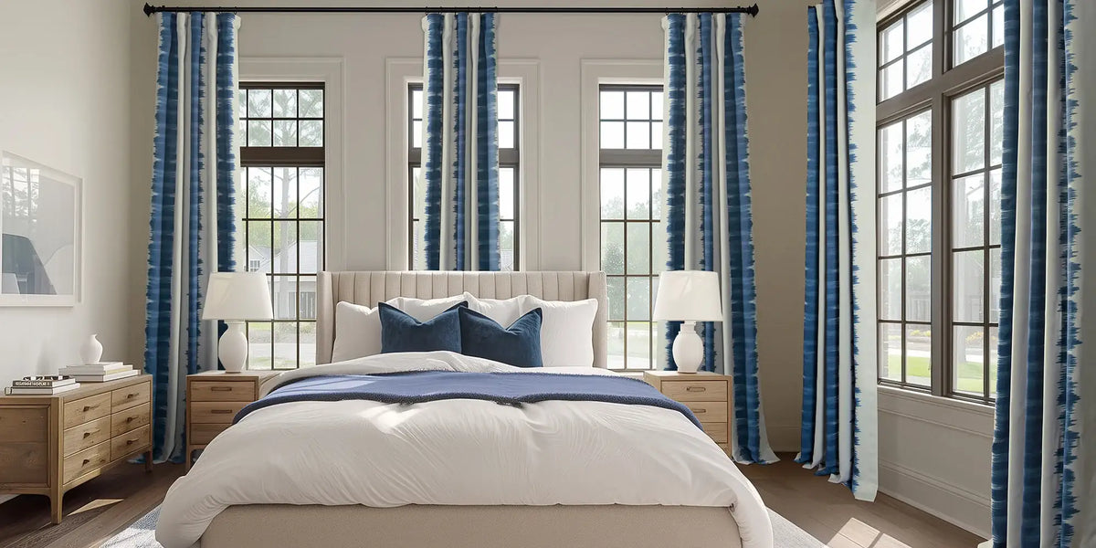 Coastal Bedroom — The Bold Stripe Wall