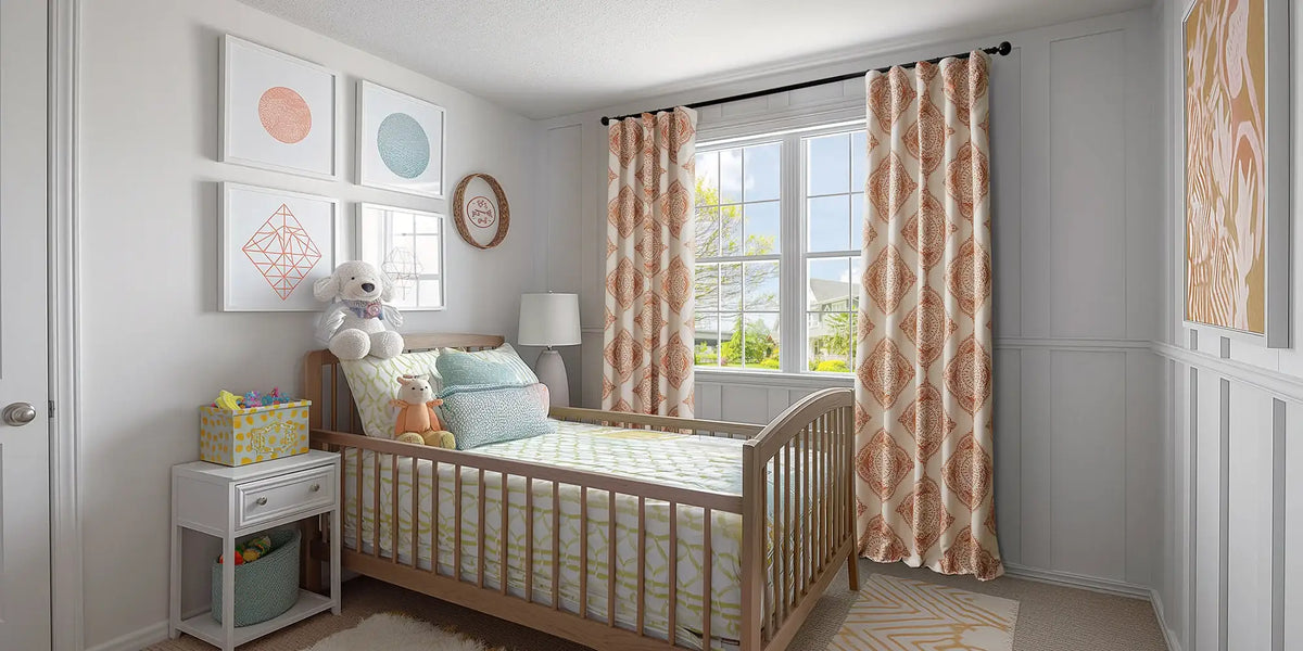 Colorful Nursery — Henna Print for the Little Traveler