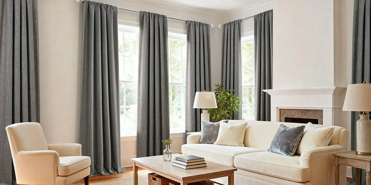 Modern Living Room — Grey That Grounds