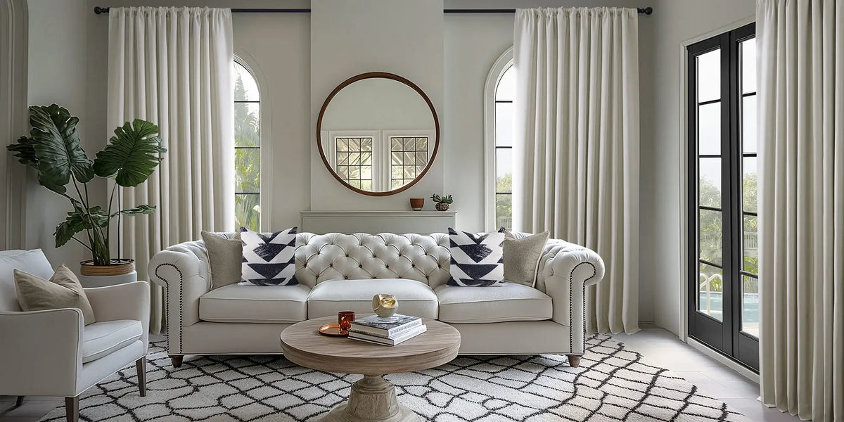 Contemporary Living Room — Extra Wide, Extra Intentional