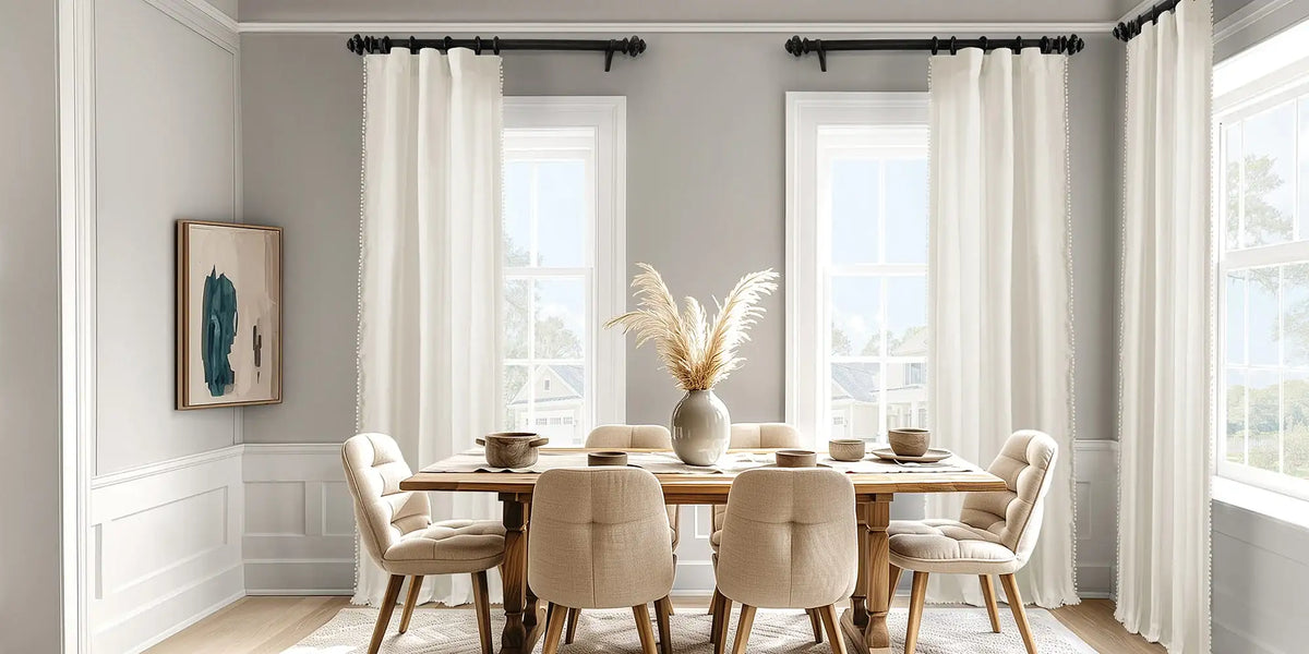 Contemporary Dining Room — White With a Soft Edge
